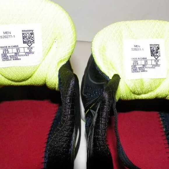 Men's 9.5 Wide Saucony Echelon 5 Running Shoes Flat Arches Neutral Gaits - Picture 7 of 11